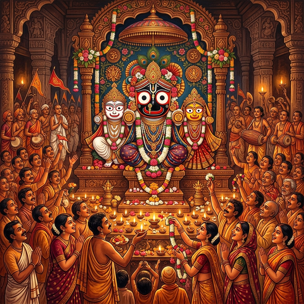 Lord Jagannath Story: Origin, Divine Form & Sacred Meaning